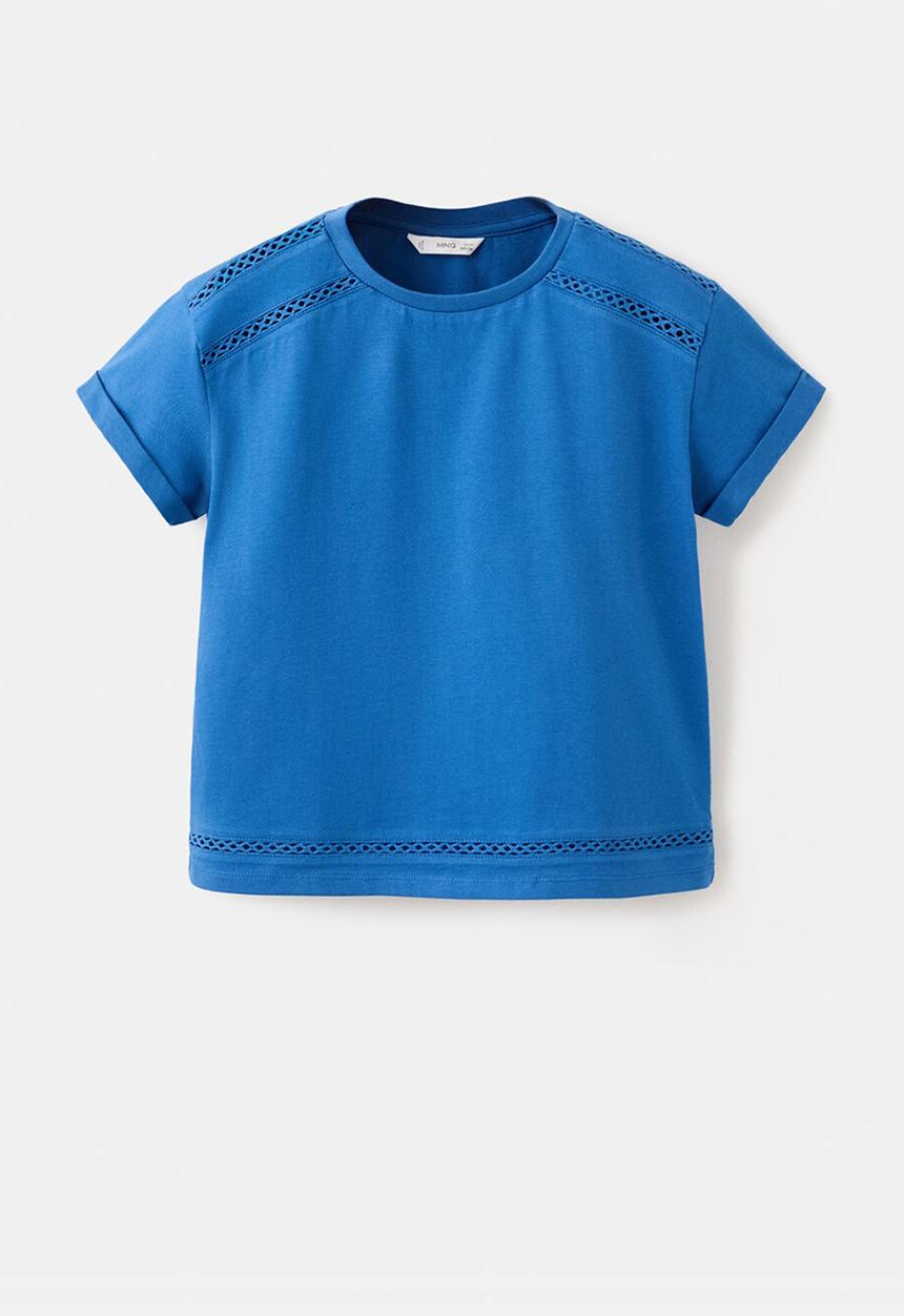 MANGO - T-Shirt ELLIE - Bright Blue