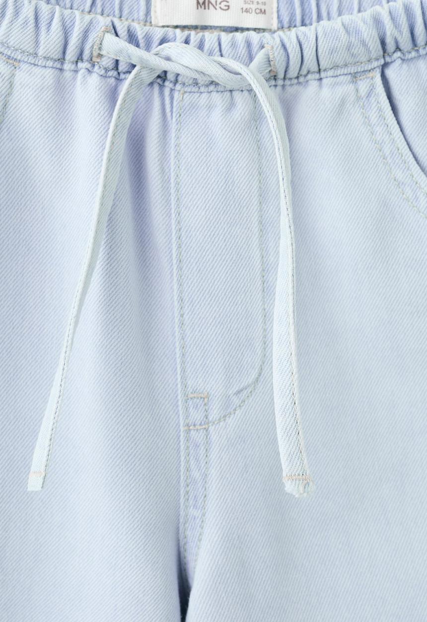 MANGO - Jeans Relax - open blue