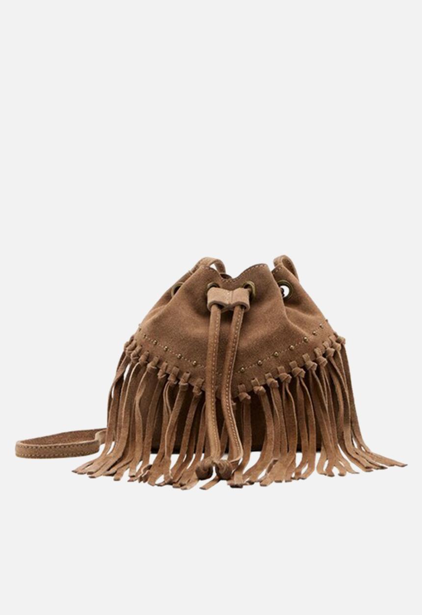 MANGO - Mini bolso - Medium Brown