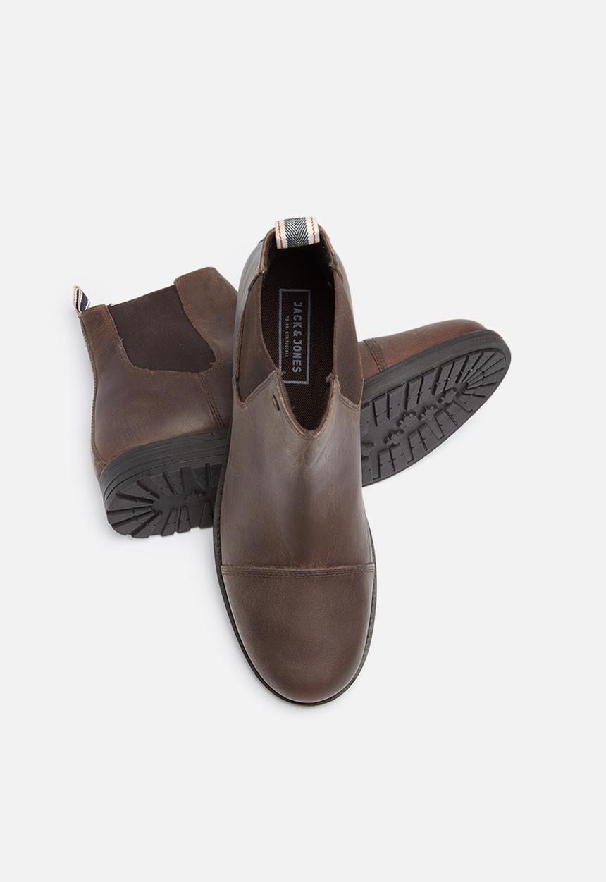 Jack & Jones - Simon leather chelsea boot