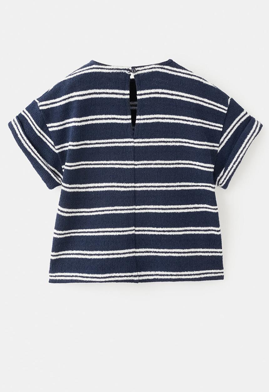 MANGO - T-Shirt LUCISET - Navy