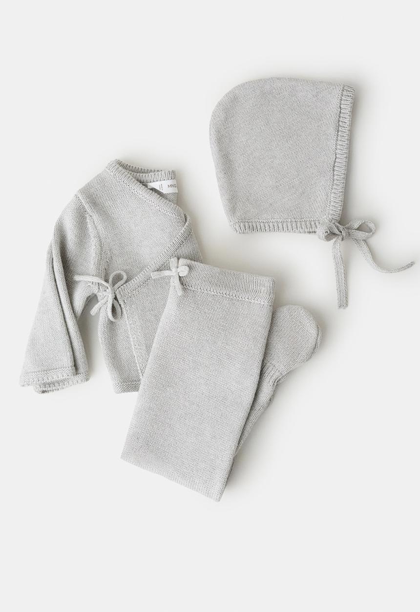 MANGO - Sweater NUBE - Light/Pastel Gray