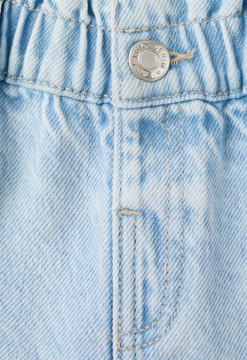MANGO - Jeans PAPERBAG - Open Blue