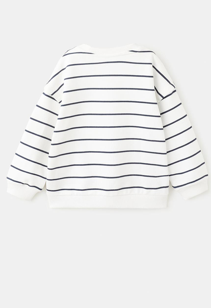 MANGO - Sweatshirt CONTRAST - Natural