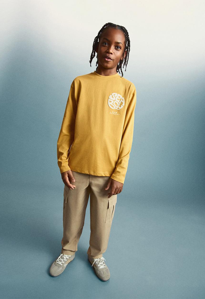 MANGO - Trousers Marte - light/pastel brown