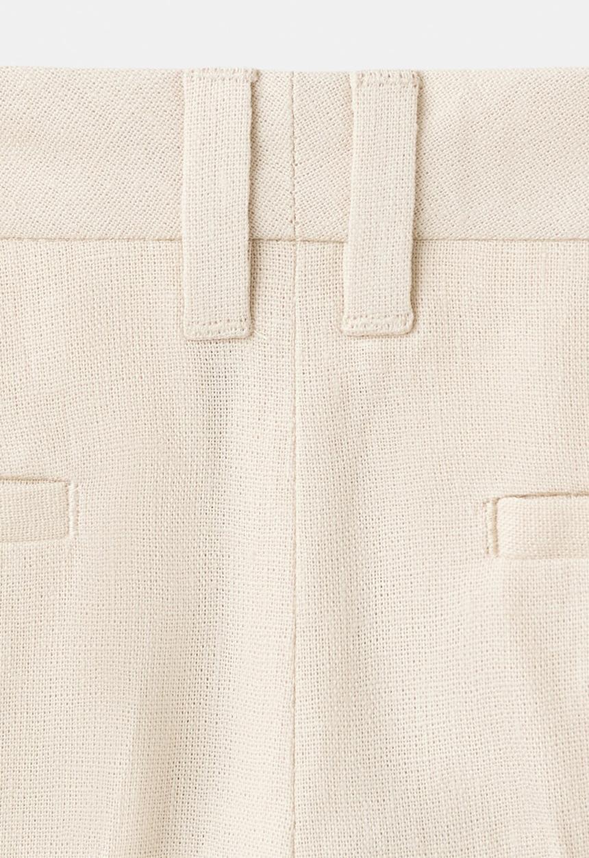 MANGO - Pantalon - Light Beige