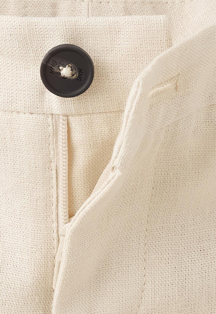 MANGO - Pantalon - Light Beige