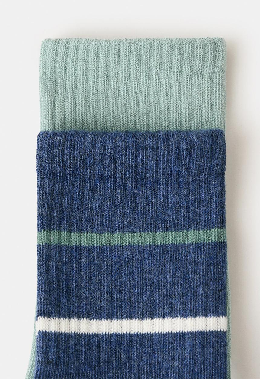 MANGO - Socks POOL - Turquoise / Aqua