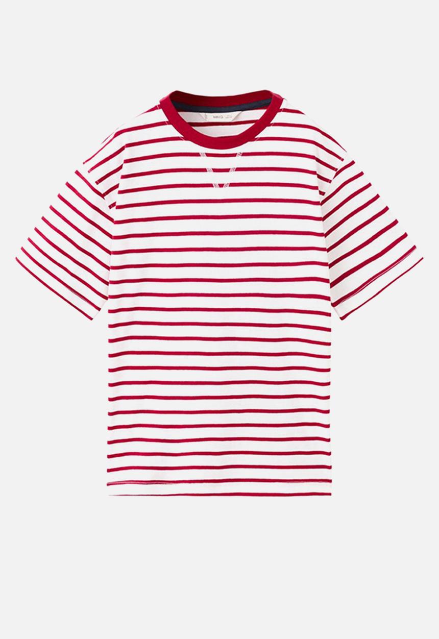 MANGO - T-shirt Fclassic - red