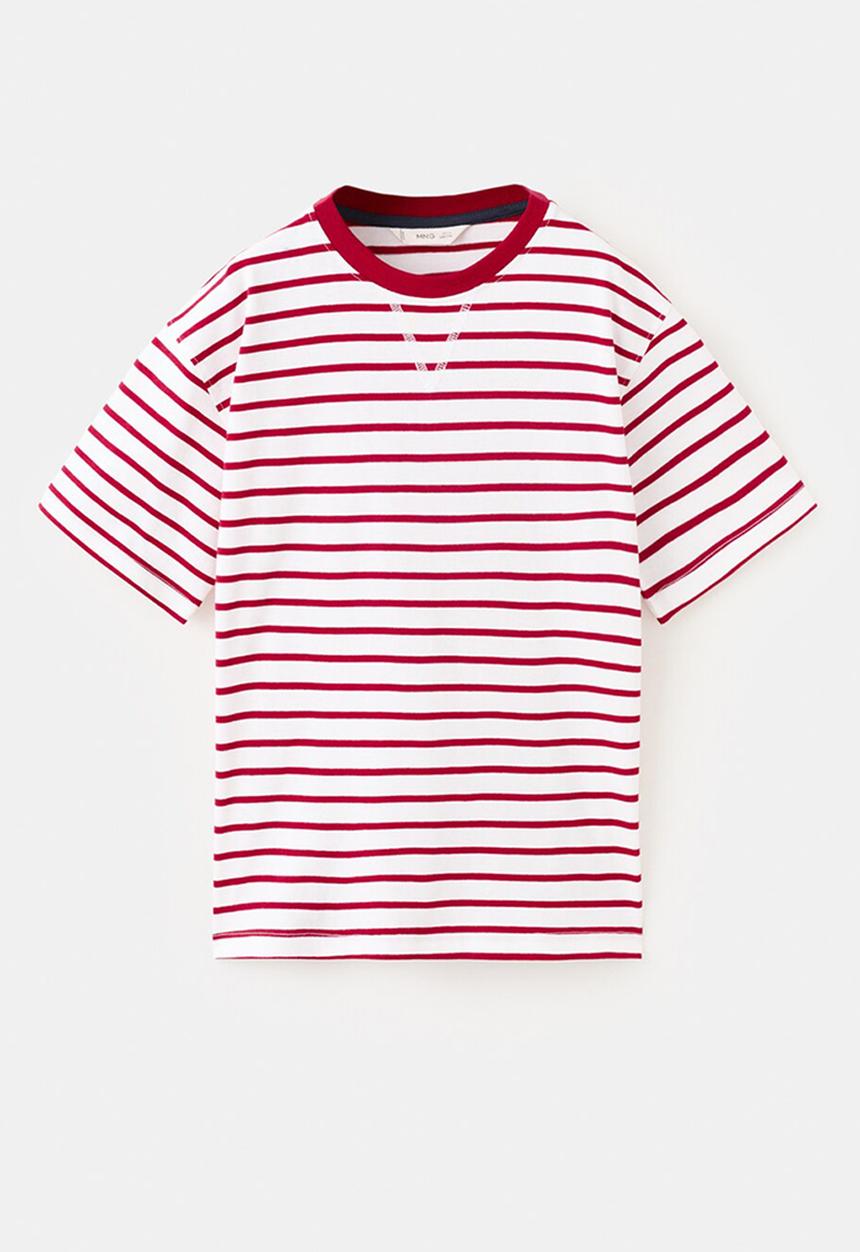 MANGO - T-shirt Fclassic - red