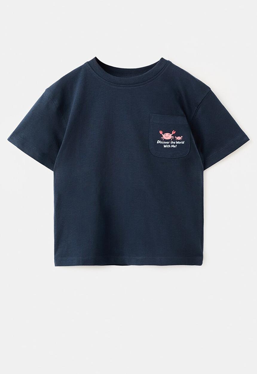 MANGO - T-Shirt FCRAB - Navy