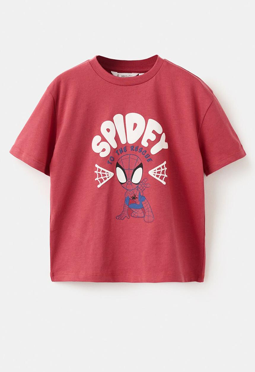 MANGO - T-Shirt SPIDEY - Red