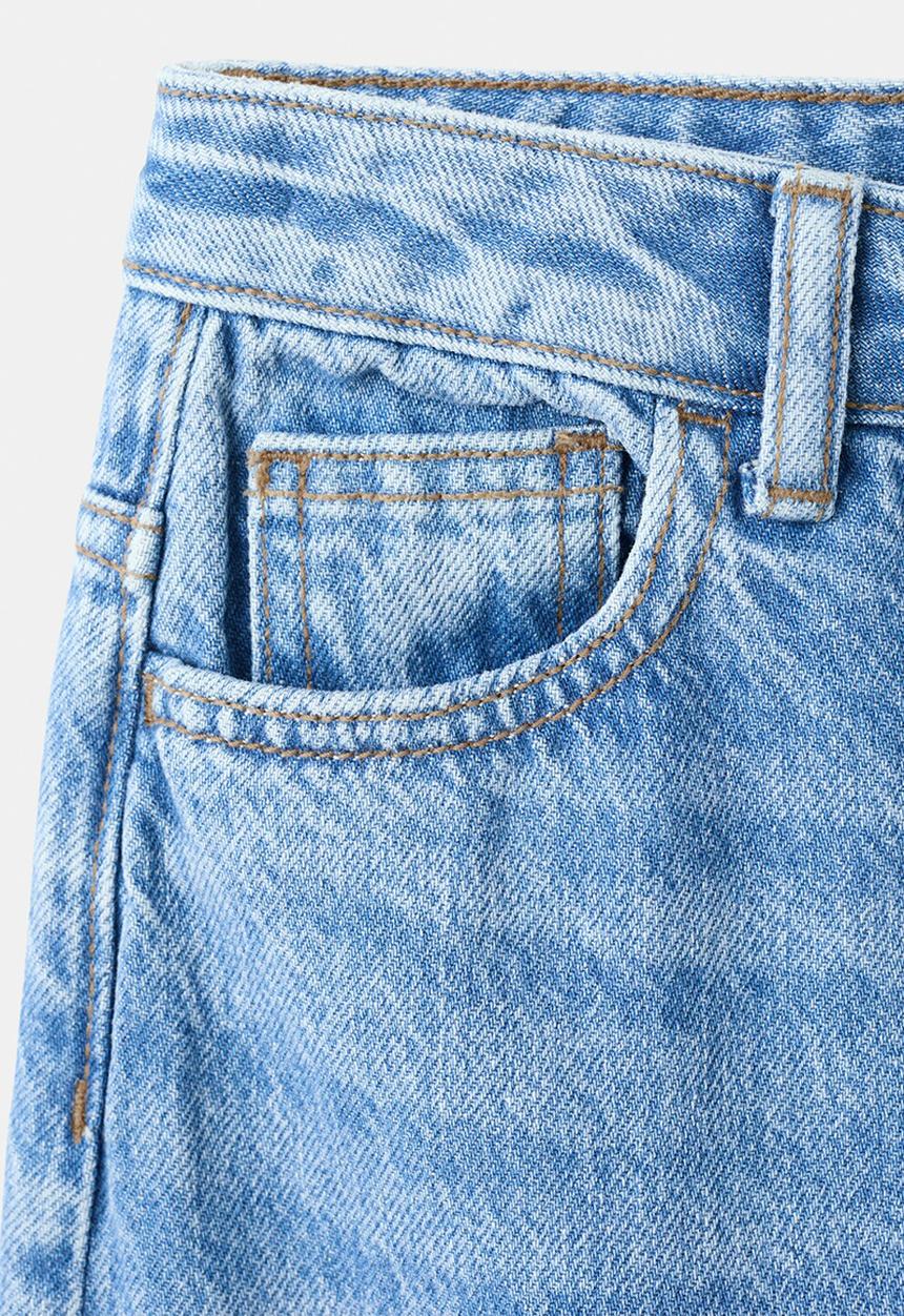 MANGO - Jeans BALLOON - Open Blue