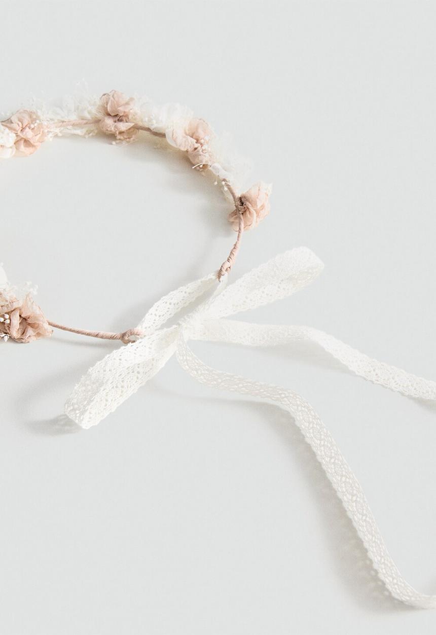 MANGO - Diadema - Light/Pastel Pink