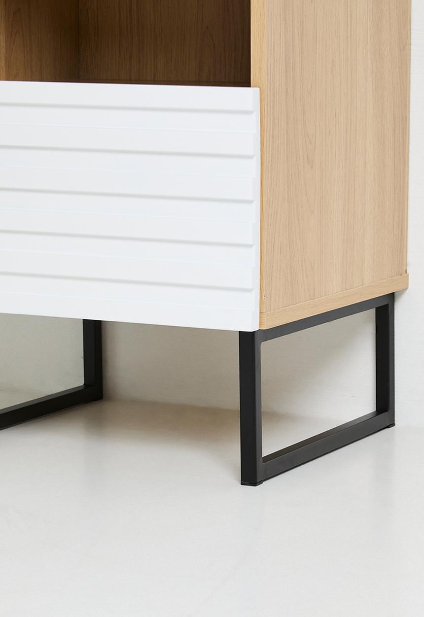 Sixth Floor - Damon Bedside Table - Natural