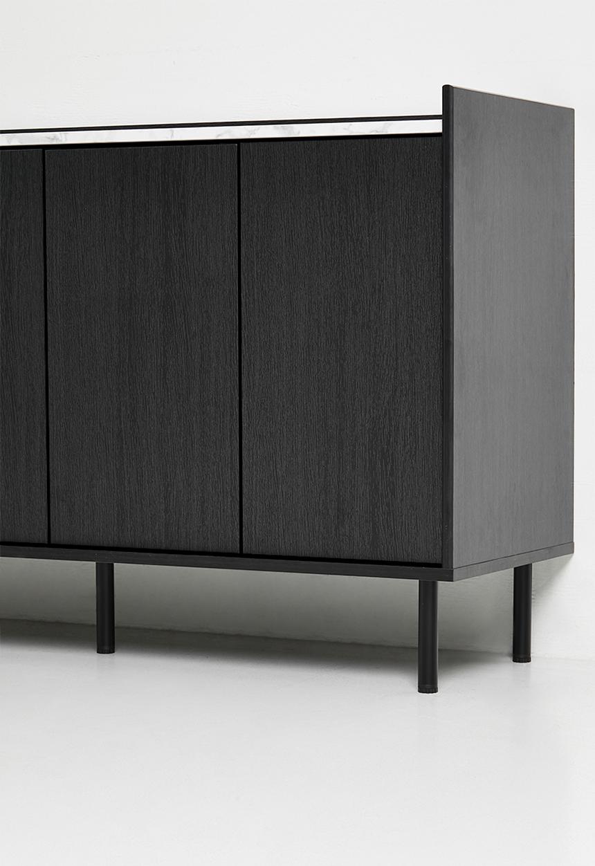 Sixth Floor - Sol Sideboard - Black