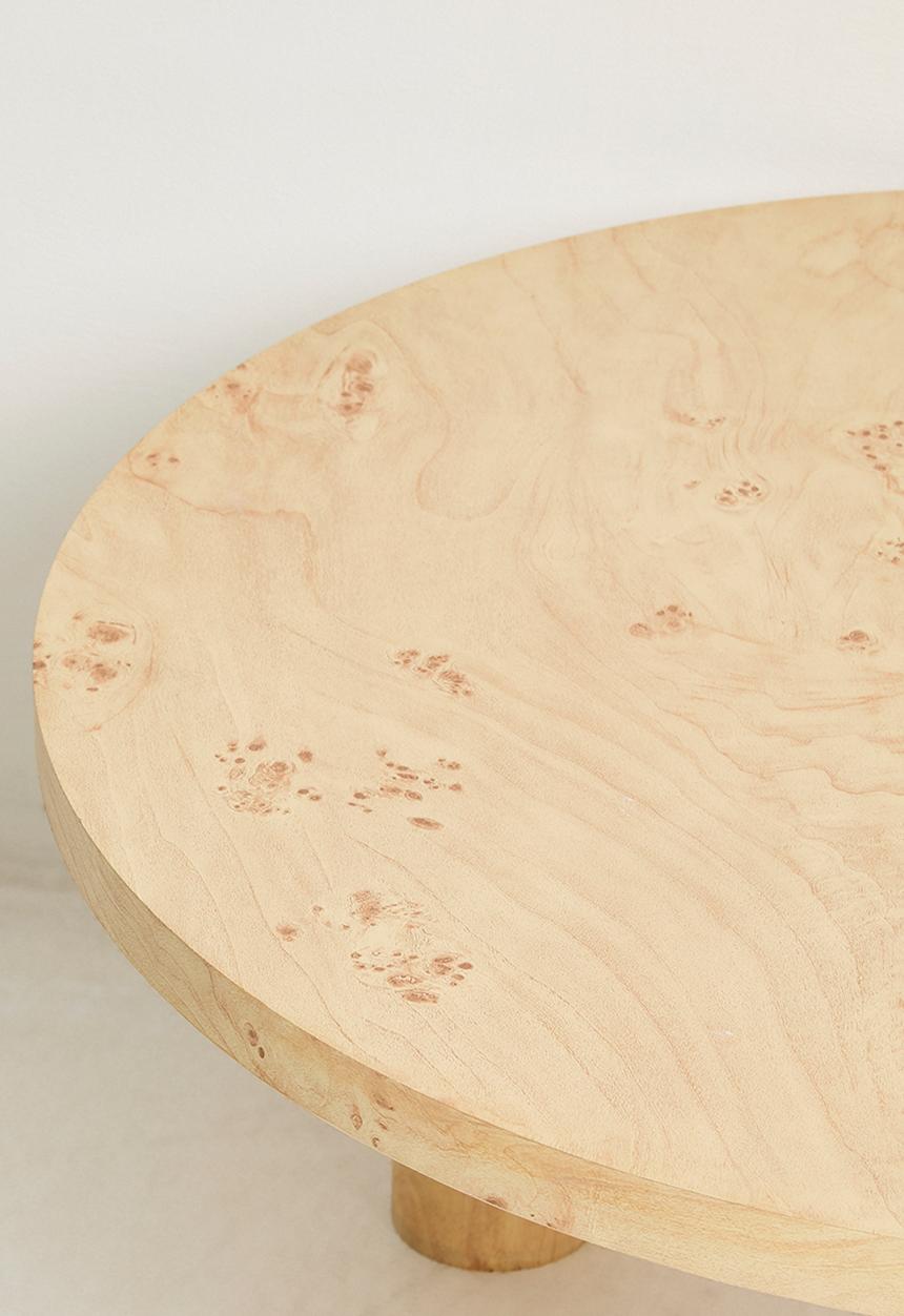 Sixth Floor - Burl Coffee Table - Natural 