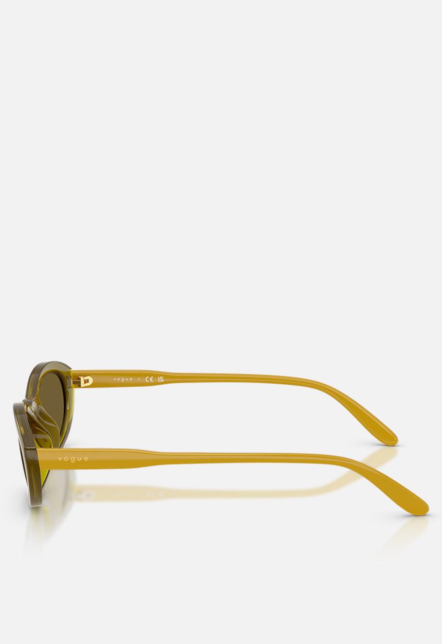 Vogue Eyewear - 0VO5697SU 54 - Transparent Olive Green