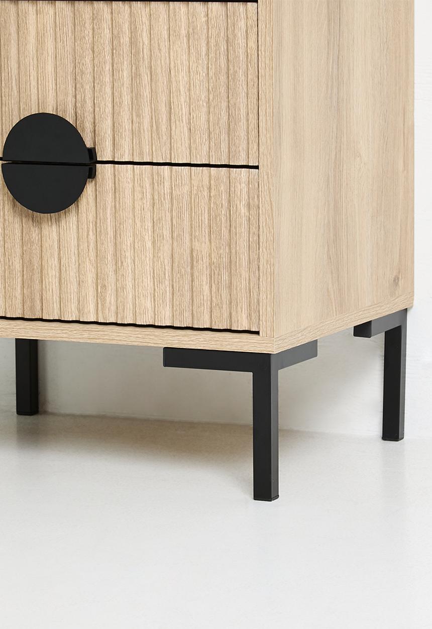Sixth Floor - Optima Bedside Table - Natural