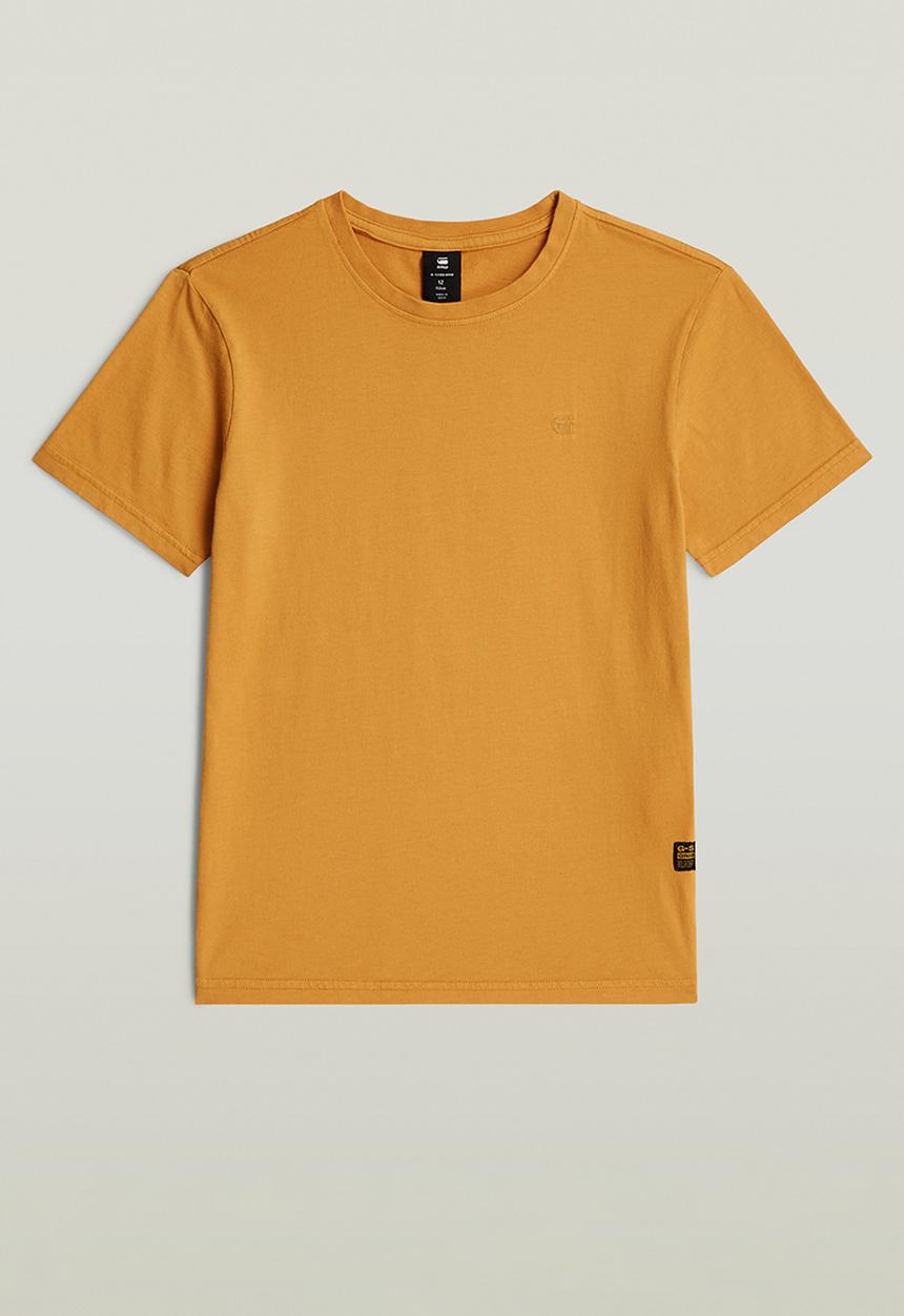 G-STAR - Base R T Short sleeve - Saffron