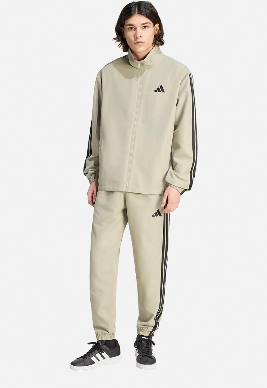 adidas Performance - 3-STRIPES Woven Tracksuit Set - Wonder Cargo Beige