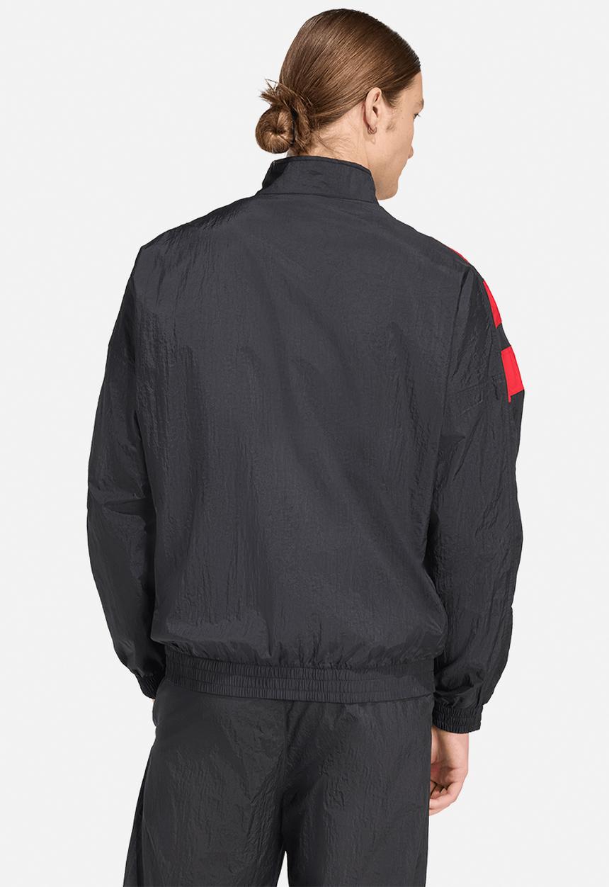 adidas Originals - Archive Blocked Track Top - Black/Red