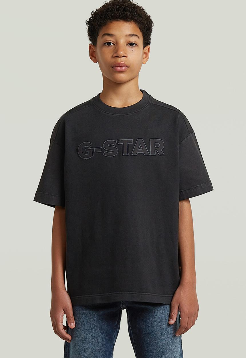 G-STAR - Army Tee Mix Ss - Dk Black