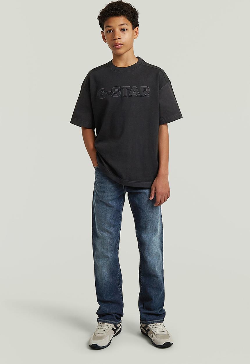 G-STAR - Army Tee Mix Ss - Dk Black