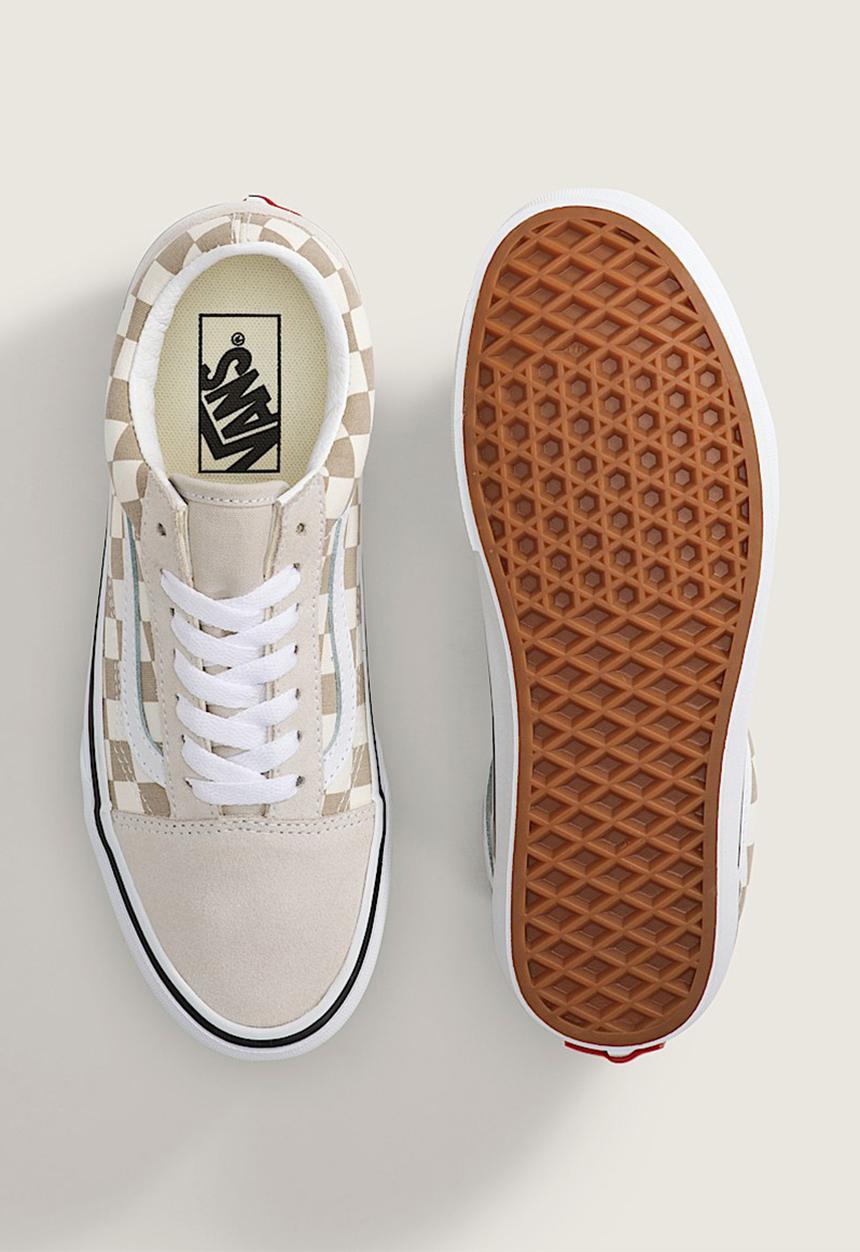 Vans - Old Skool - Checkerboard Oatmeal