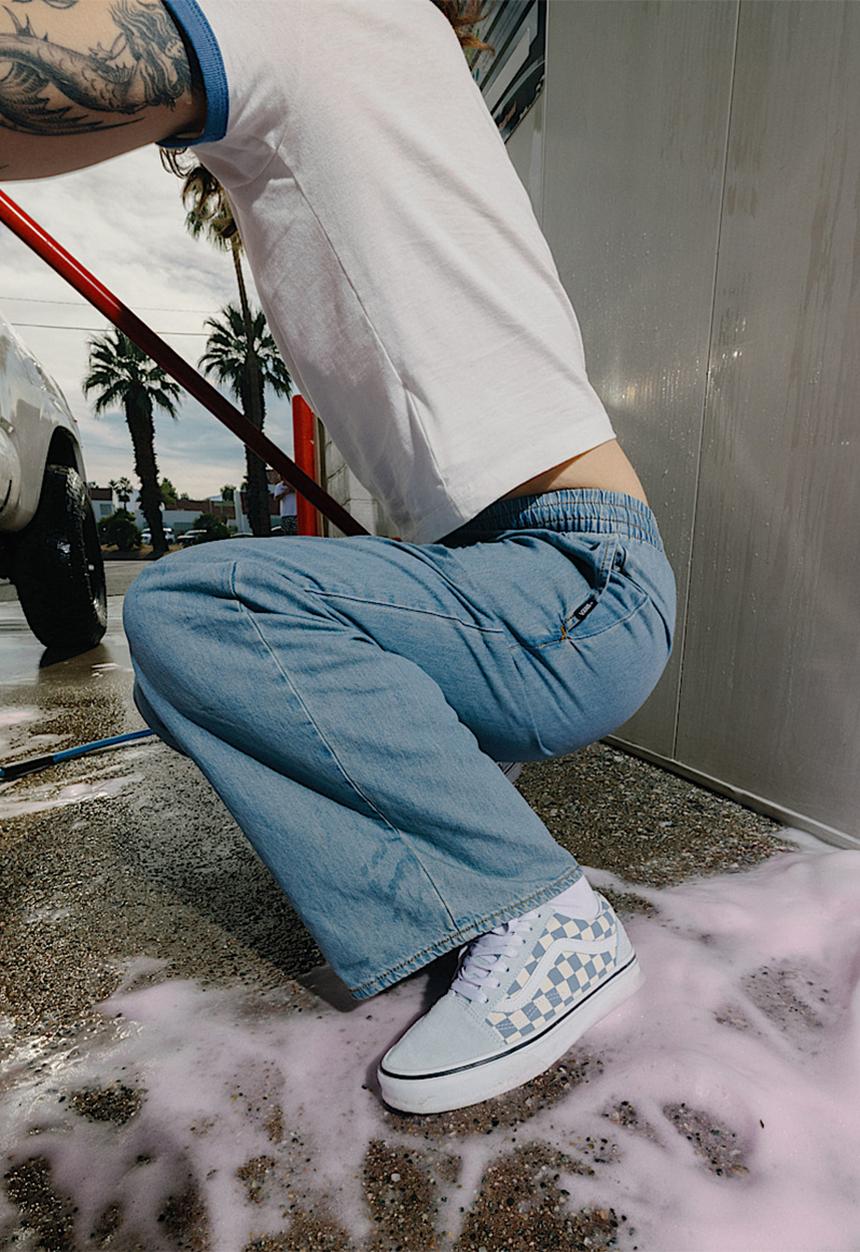 Vans - Old Skool - Checkerboard Dawn Mist
