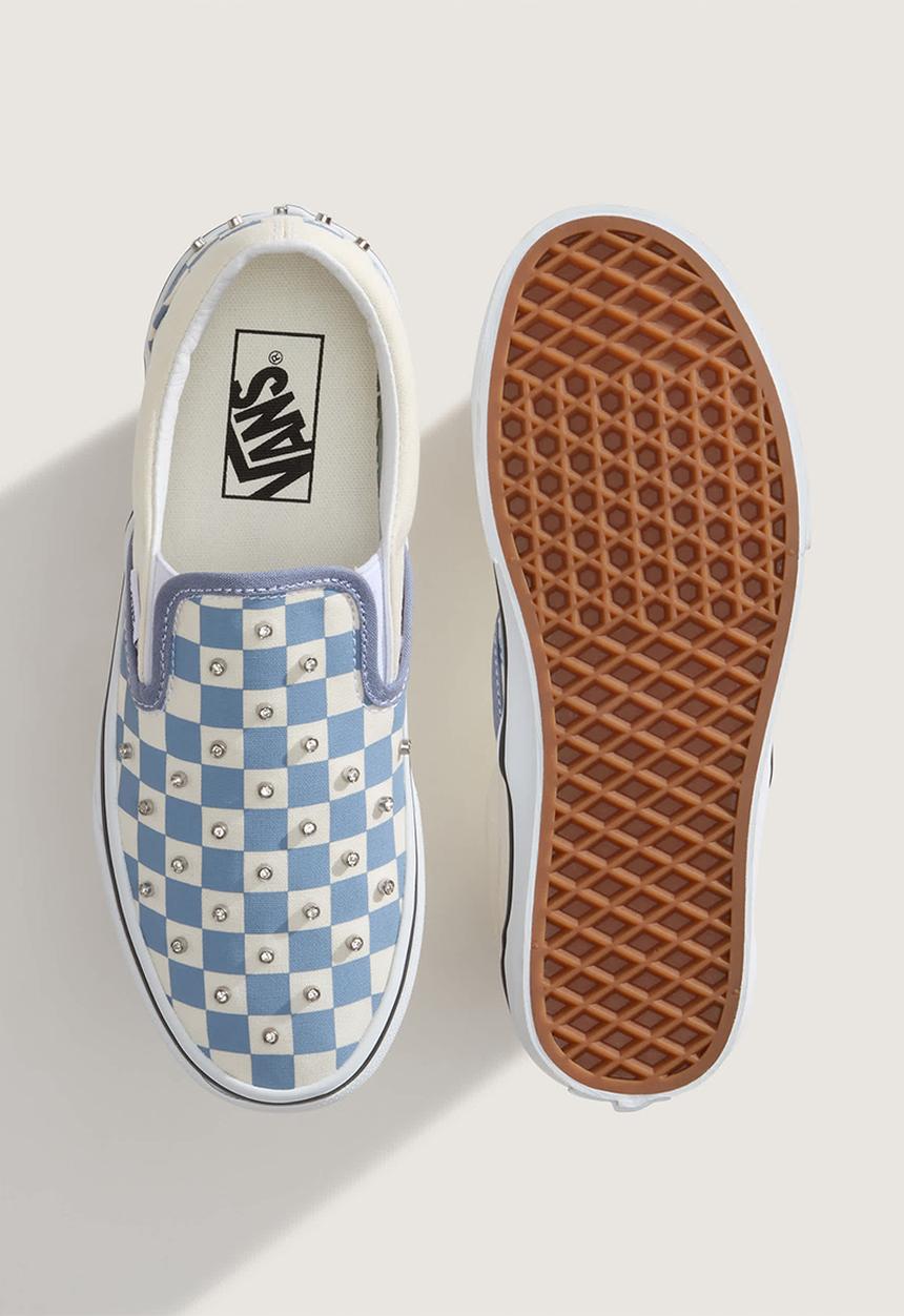 Vans - Classic Slipon - Rhinestone Glacial Slate