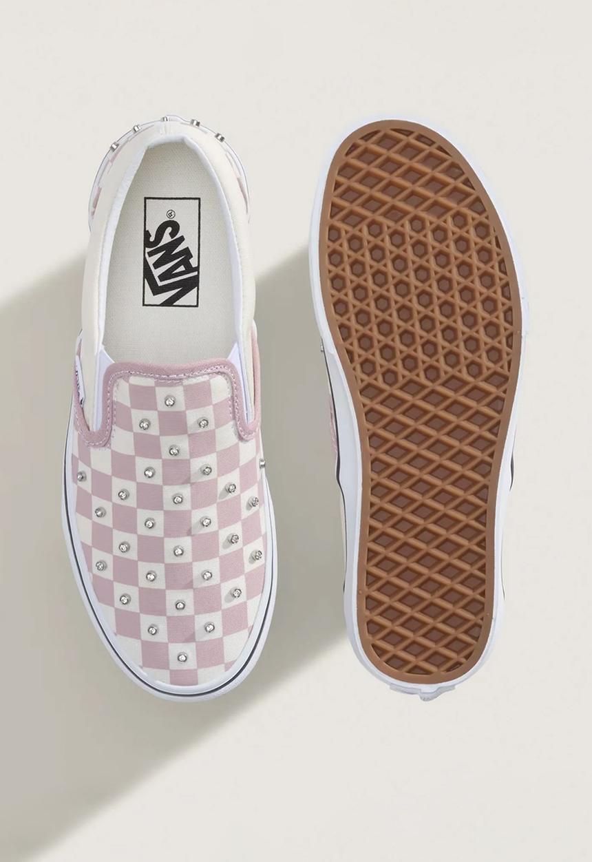 Vans - Classic Slip-On - Rhinestone Misty Mauve
