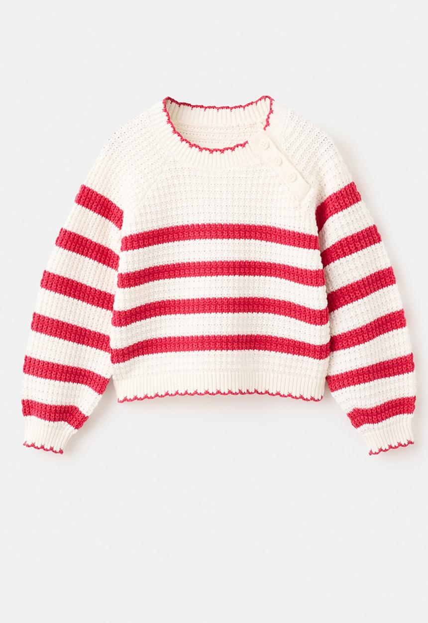 MANGO - Sweater MARI - Red