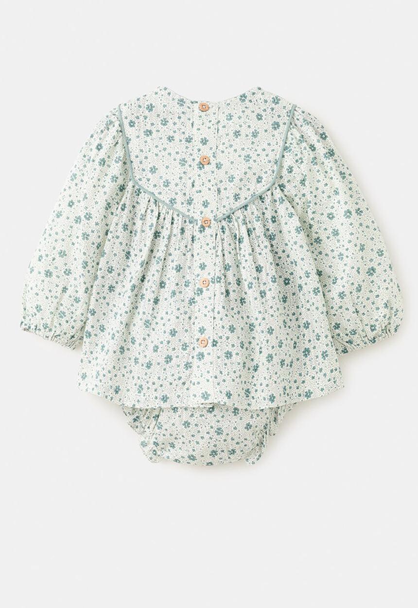 MANGO - Dress GARDEN - Green