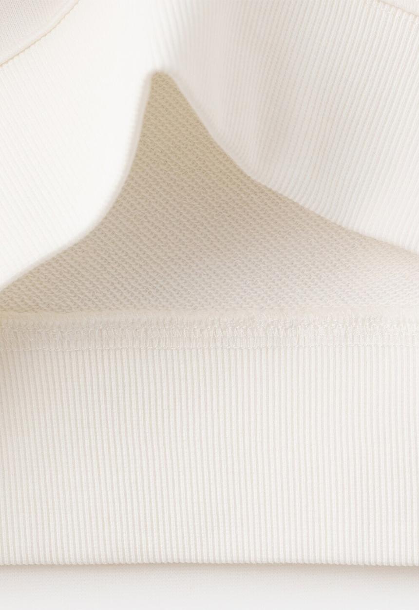 MANGO - Sweatshirt JOURNEY - White 