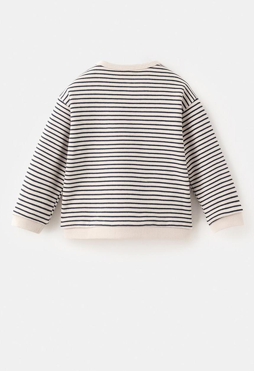 MANGO - Sweatshirt Marines - Light Beige.