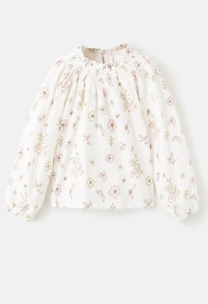 MANGO - Blouse VERA - White
