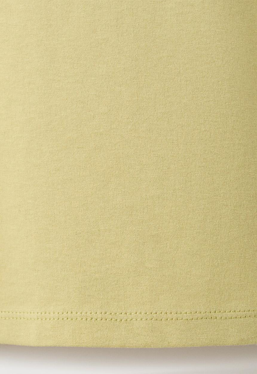 MANGO - T-shirt Everti -bright yellow