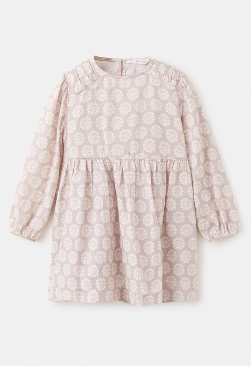 MANGO - Vestido - Pink