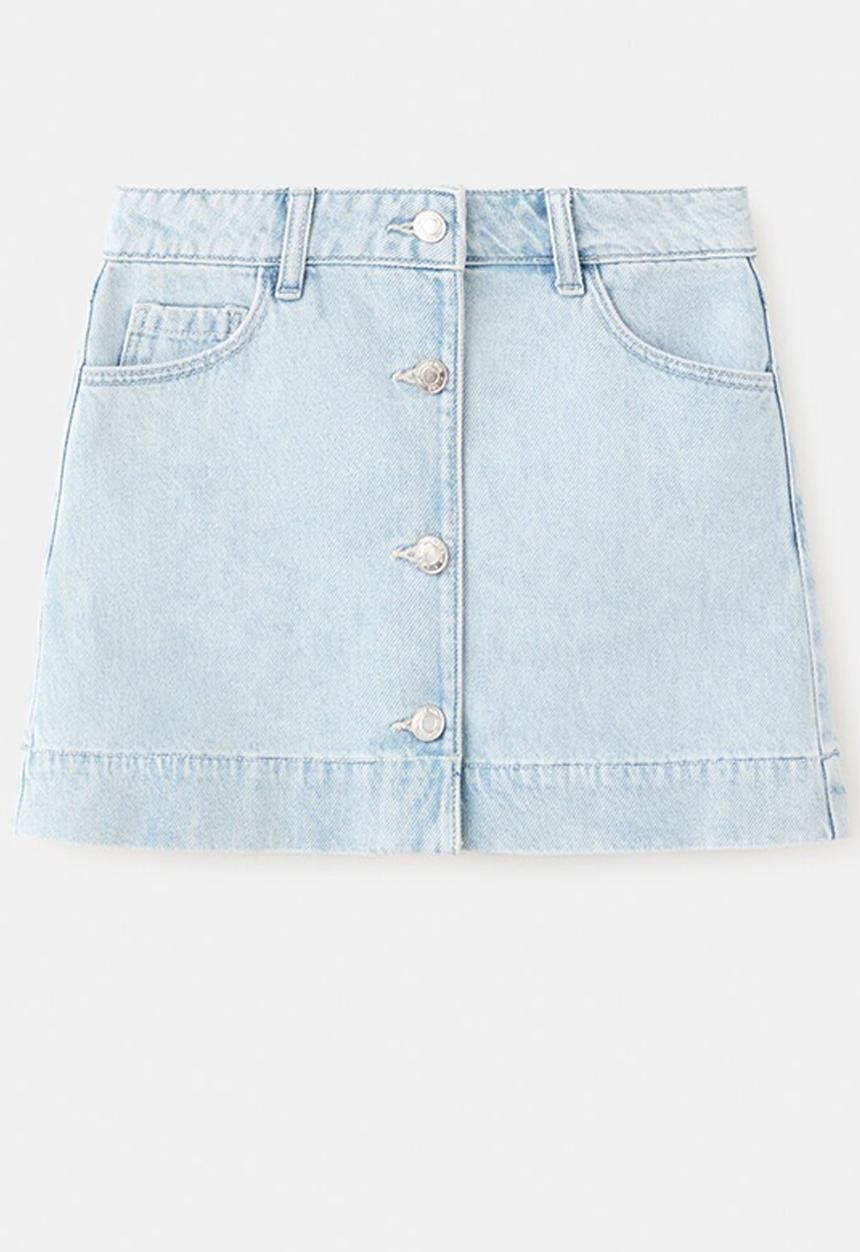 MANGO - Skirt GRETA - Open Blue
