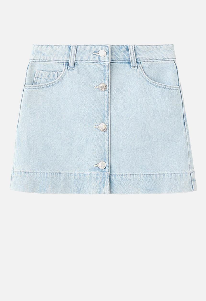 MANGO - Skirt GRETA - Open Blue