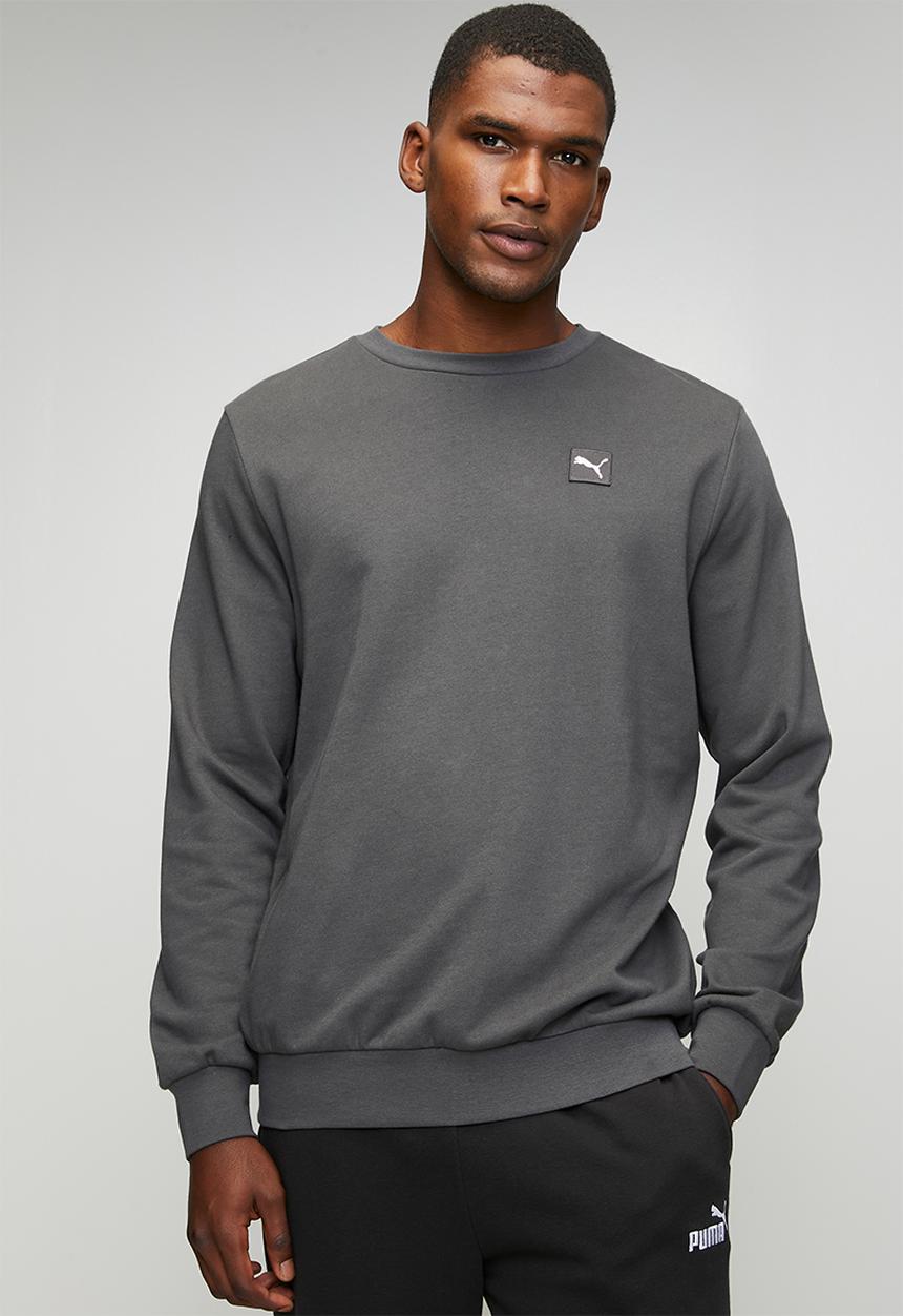 PUMA - ESS ELEVATED Crew TR M - Dusky Gray