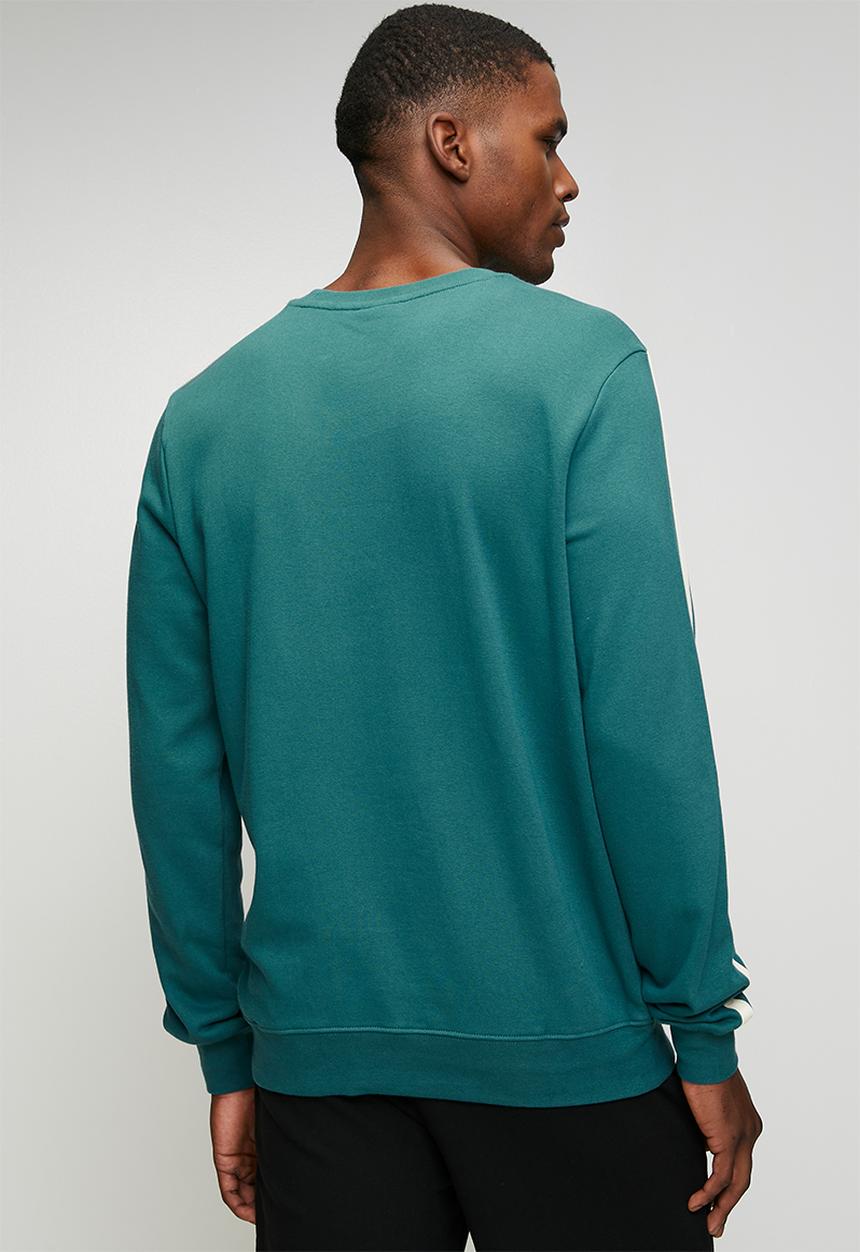 PUMA - ESS ELEVATED Crew TR M - Emerald Ice Teal