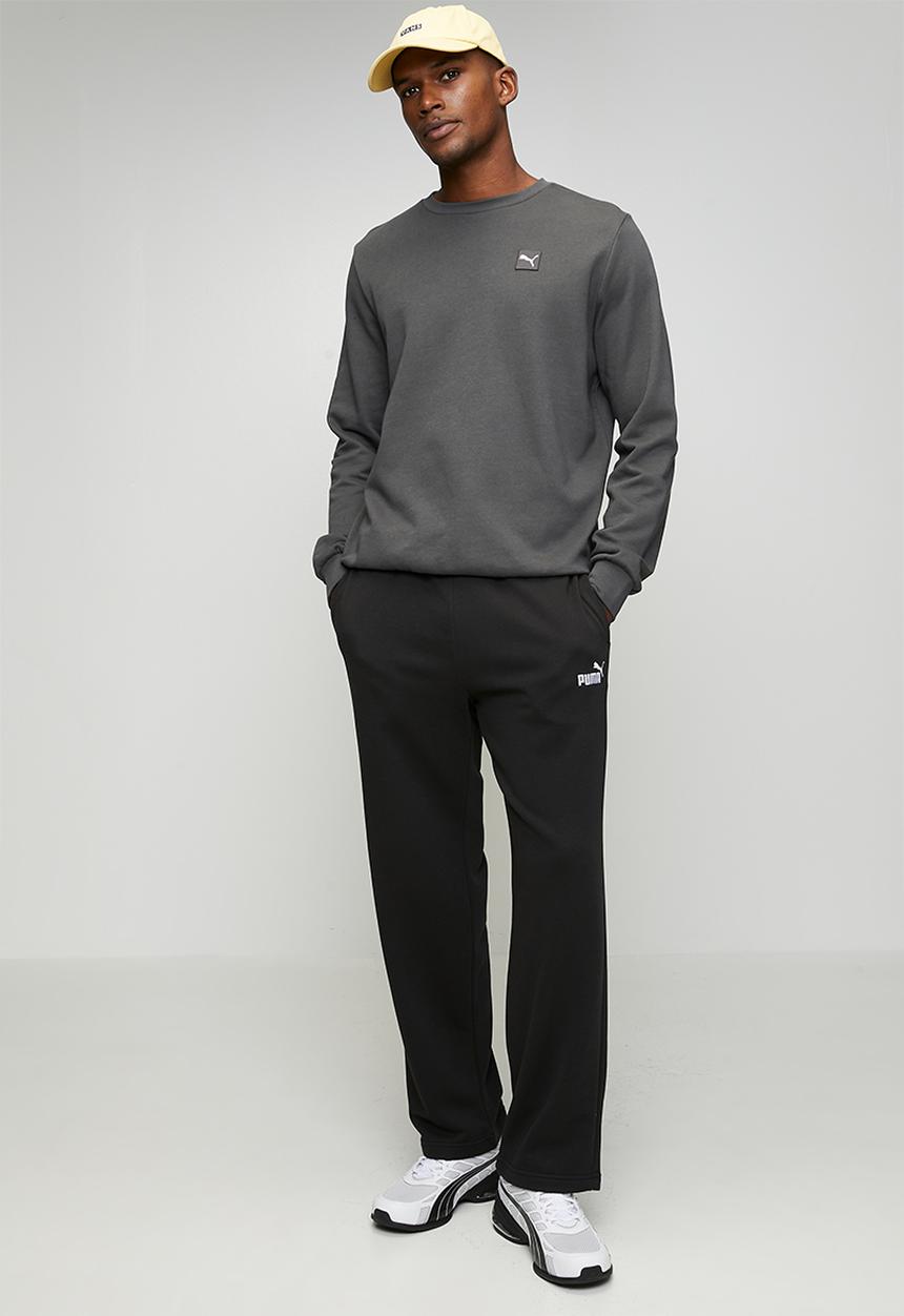PUMA - ESS No.1 Logo Relaxed Pants TR op - Black