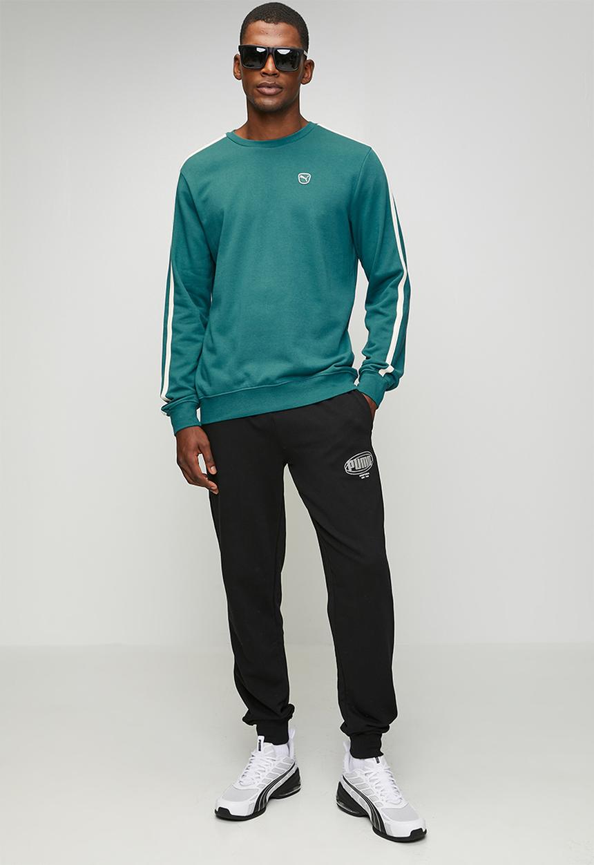 PUMA - ESS LOGO LAB Story 1 Sweatpants TR cl M - Black
