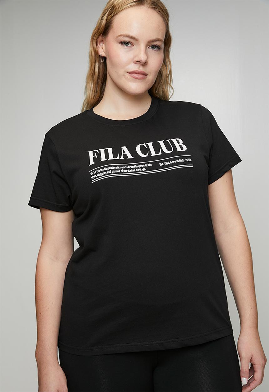 FILA - Plus Fila Club T-Shirt - Black