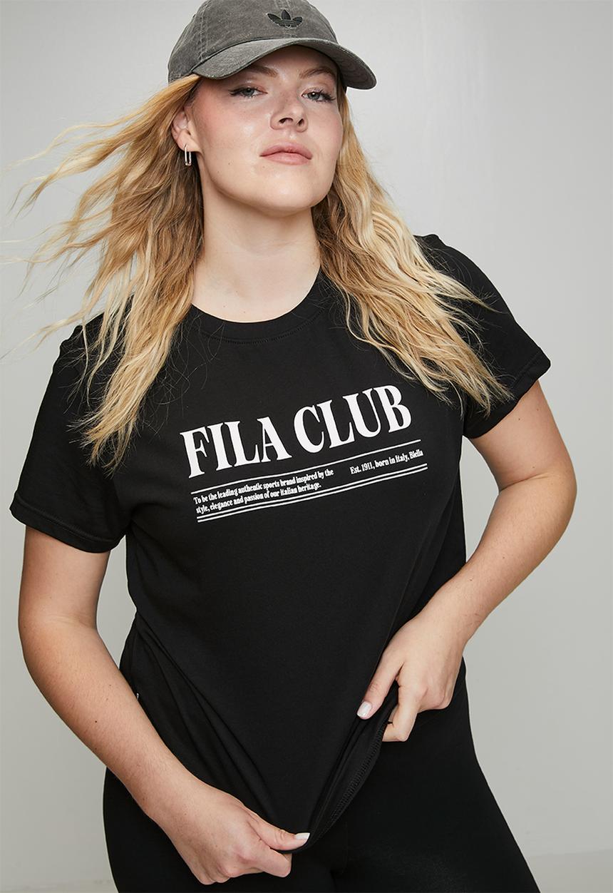 FILA - Plus Fila Club T-Shirt - Black