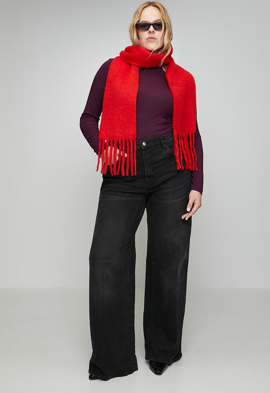 Me&B - Plus Luxe Poloneck Essential - Burgundy