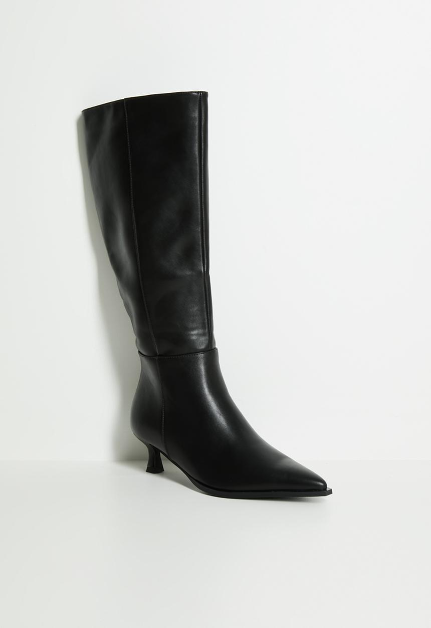Raid London - Soho knee length boot - black 