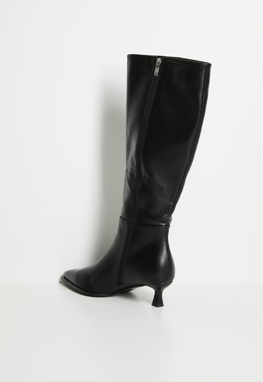 Raid London - Soho knee length boot - black 